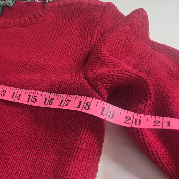 Ralph Lauren Vibrant Red Pullover - Picture 3 of 7